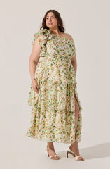 Imelda One Shoulder Maxi Dress