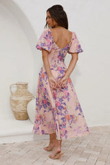 Sing Along Maxi Dress Pink