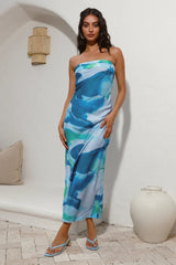 Right Here Maxi Dress Blue