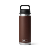 YETI 26 oz Insulated Straw Cap Water Bottle Leak-Resistant- Wetlands Brown