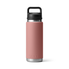 YETI 26 oz Insulated Straw Cap Water Bottle Leak-Resistant-Sandstone Pink