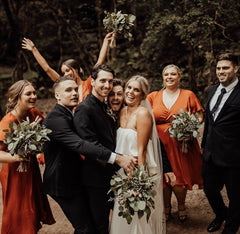 Sunny Daze Dress - Rust