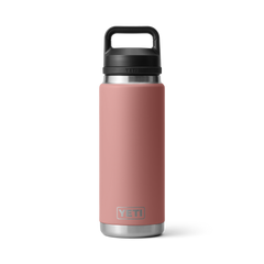 YETI 26 oz Insulated Straw Cap Water Bottle Leak-Resistant-Sandstone Pink