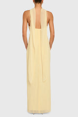 Cornsil Yellow Maxi Dress