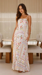 Jaylene Maxi Dress - Leah Print