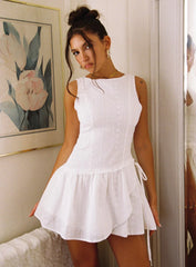 Cosie Mini Dress White