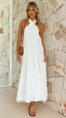 Moniqua Maxi Dress - White