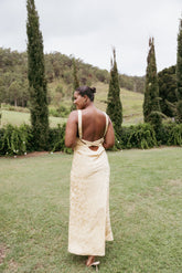 Malie Maxi Dress - Lemon