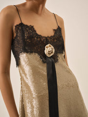 Sylvie Sequin Mini Dress