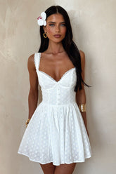 Skyla Mini Dress - White