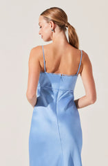 Florianne Satin Maxi Dress