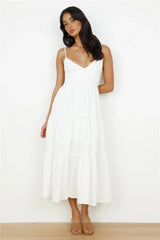 Share The Love Maxi Dress White
