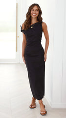 Simone Maxi Dress - Black
