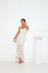 Lush Style Maxi Dress Yellow