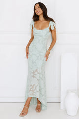 Lunar Lush Maxi Dress Sage