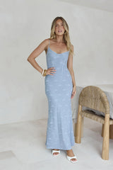Summer Abroad Maxi Dress Blue