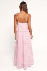 Alyah Maxi Dress - Pale Pink