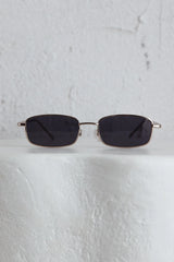 Mae Rectangle Sunglasses Black
