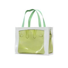 GroceryBags Creative Platinum Print Woven Bag Mint Green