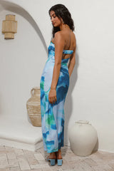 Right Here Maxi Dress Blue