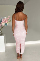 Gracie Maxi Dress - Pink Sparkle