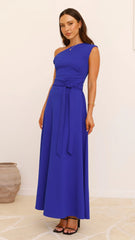 Gemma Maxi Dress - Cobalt