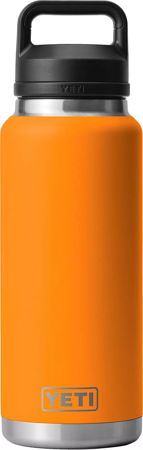 YETI 36 oz. Rambler Bottle with Chug Cap King Crab Orange