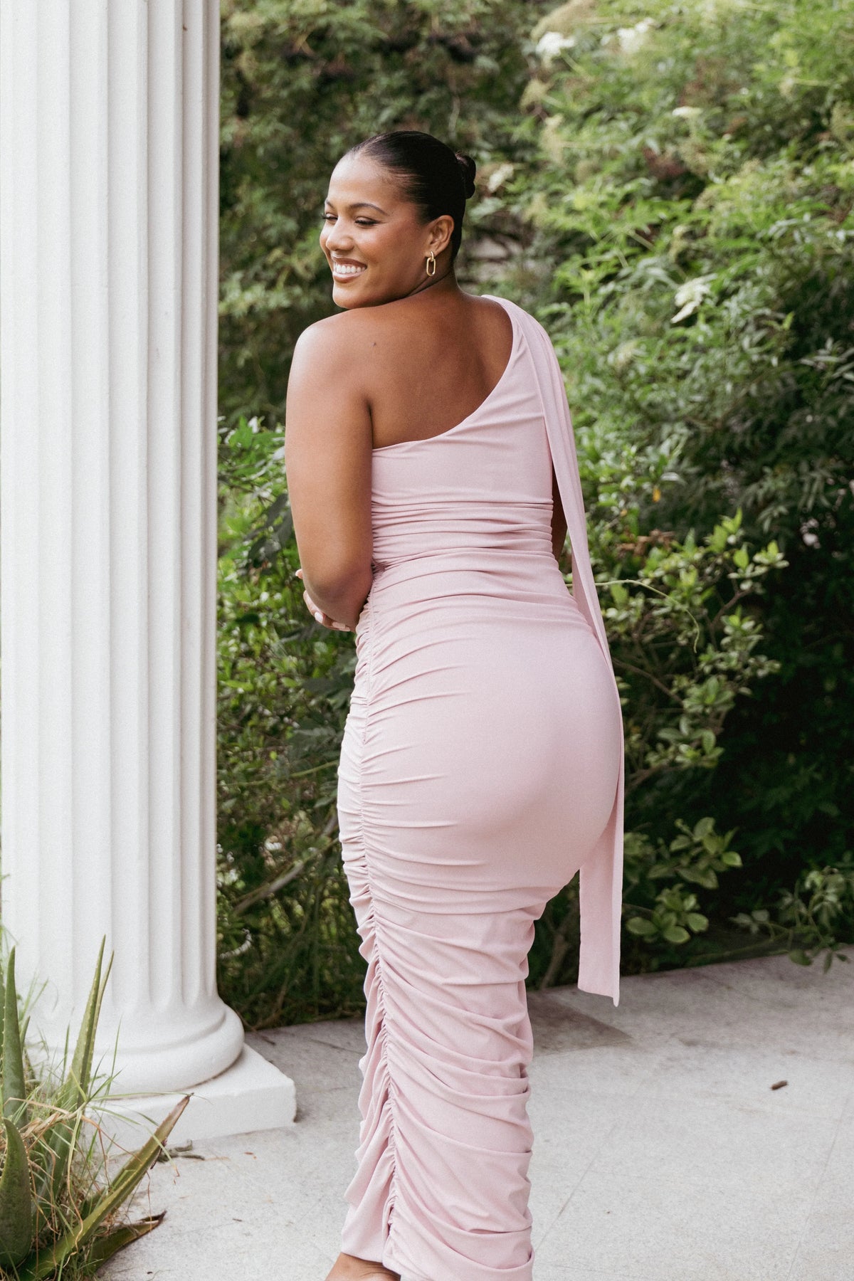 Reia Midi Dress - Pink