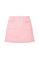Adalena Sparkle Tweed Skirt