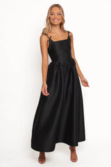 Marcelline Maxi Dress - Black