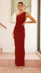 Cataleya Maxi Dress - Wine