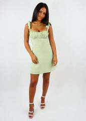 Kickstart My Heart Dress Sage